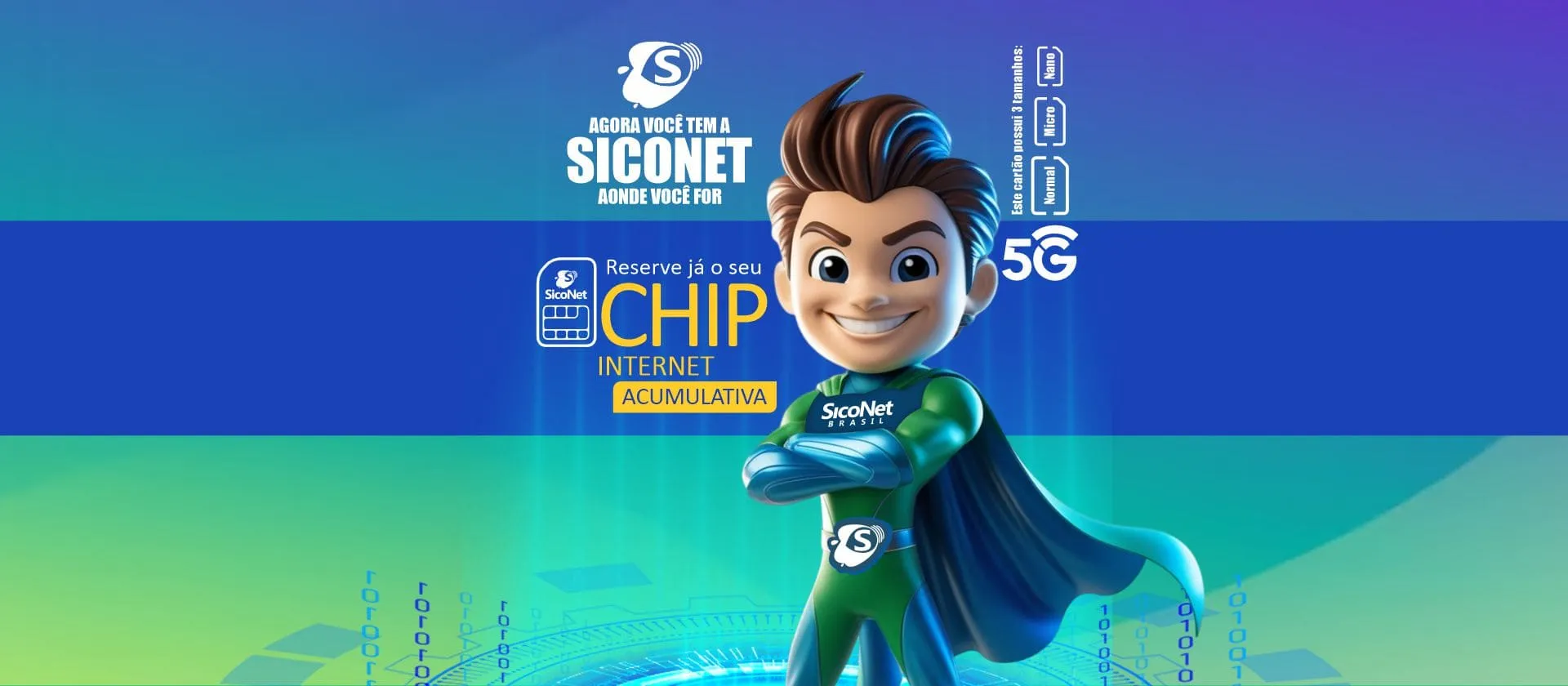 Slide SicoNet Chip 5G Internet